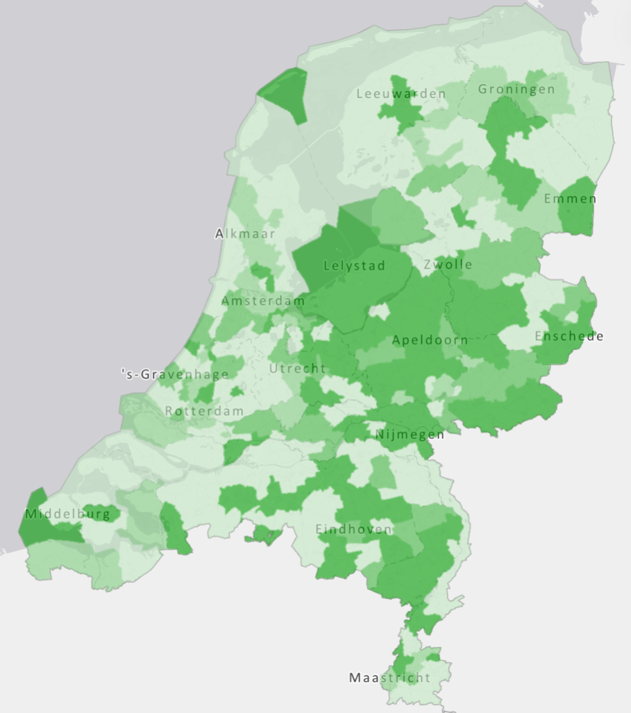 Het netwerk van KPN